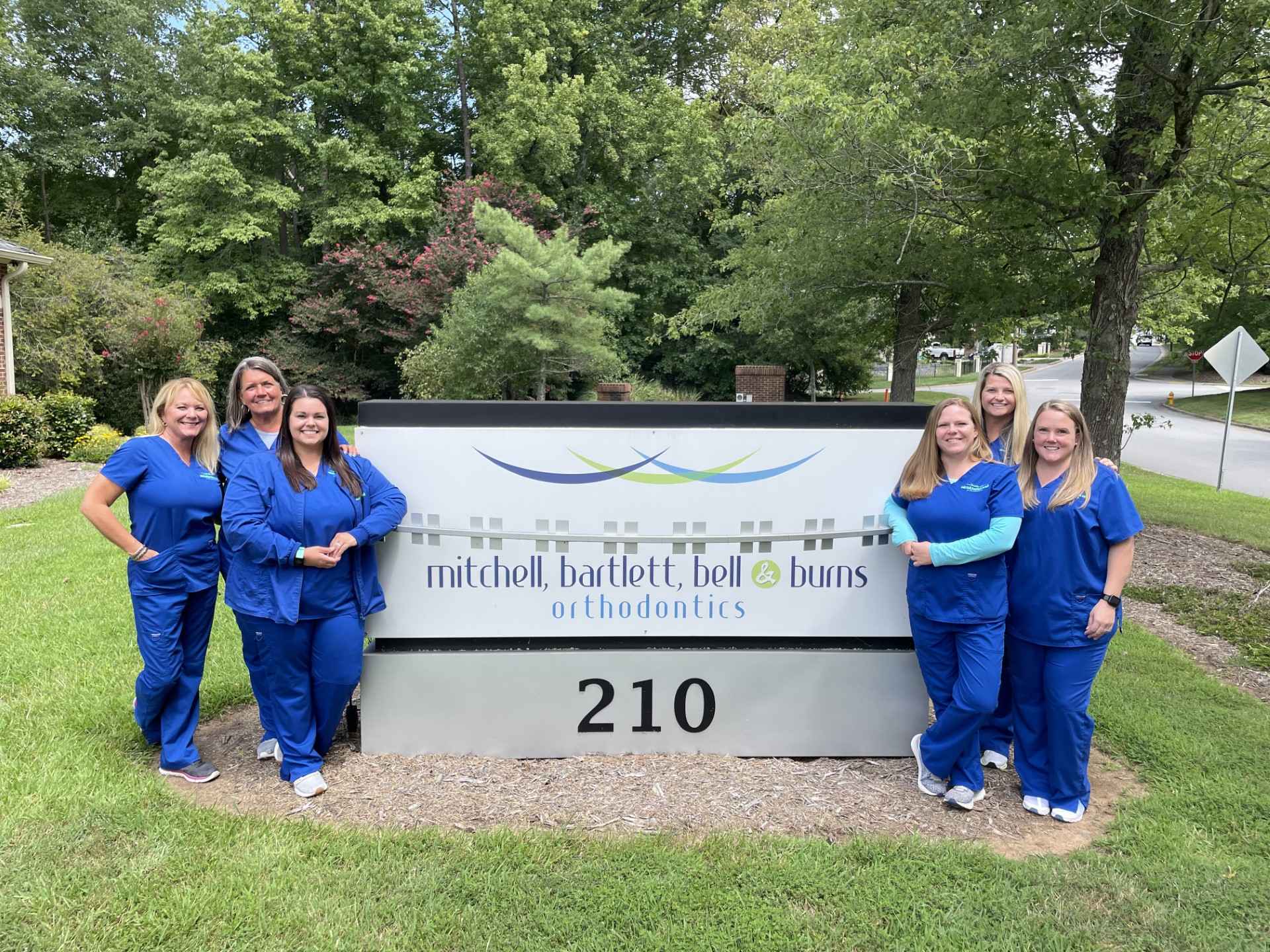 Mitchell, Bartlett & Bell Orthodontics lady team Members